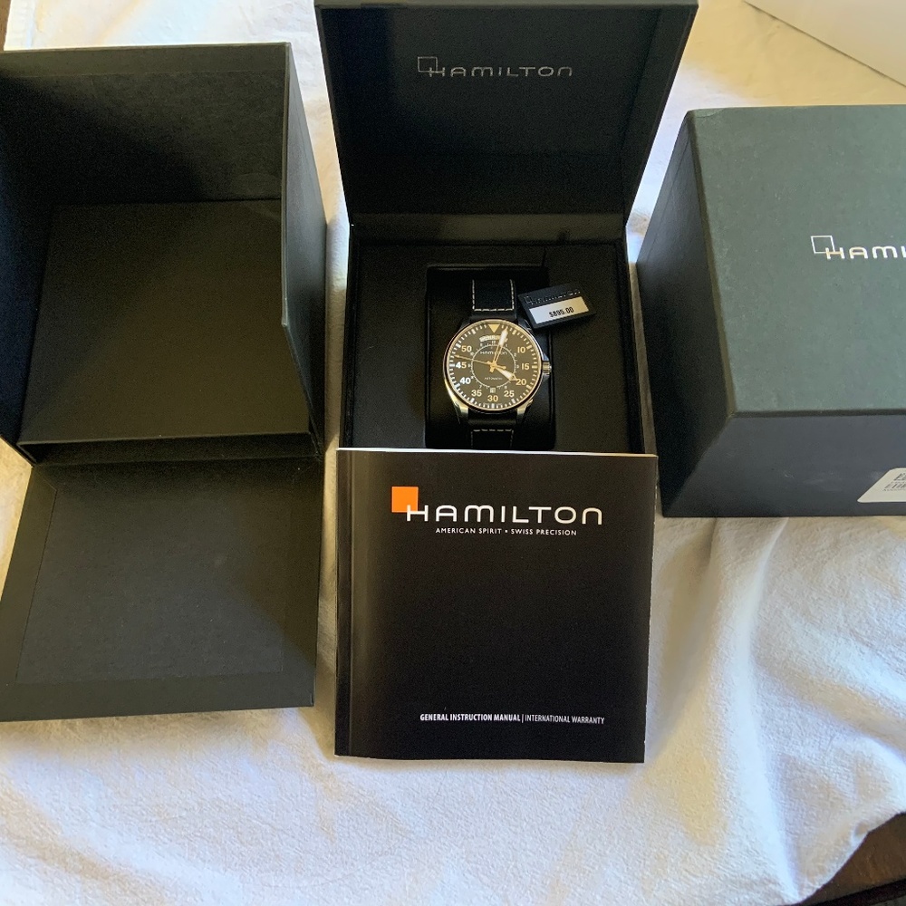 Hamilton Pilot (Aviation) Day Date Automatic Watch - Picture 2 of 7